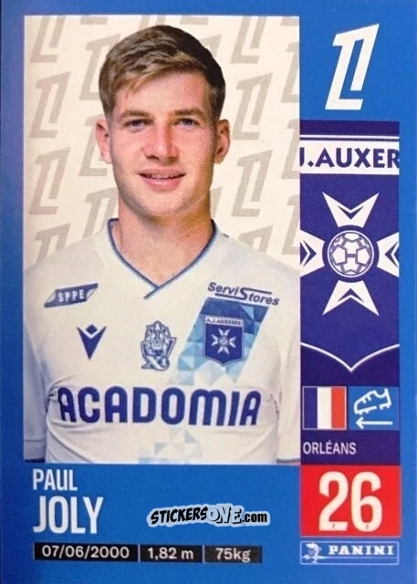Figurina Paul Joly - Foot 2024-2025
 n. 49 - Panini