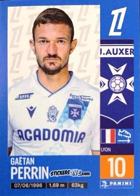 Figurina Gaëtan Perrin - Foot 2024-2025
 n. 58 - Panini