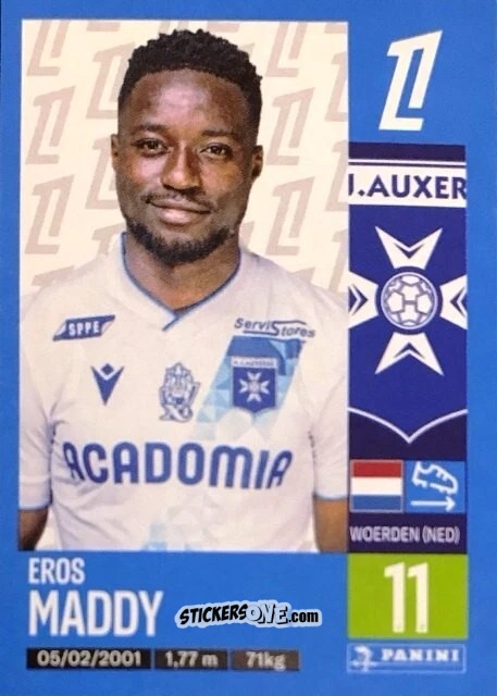 Sticker Eros Maddy - Foot 2024-2025
 n. 64 - Panini