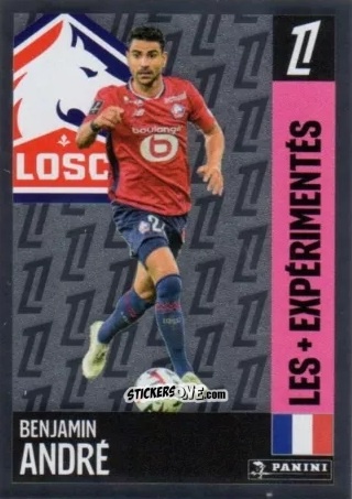 Figurina Benjamin André (LOSC Lille) - Foot 2024-2025
 n. 93 - Panini