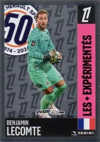Figurina Benjamin Lecomte (Montpellier HSC) - Foot 2024-2025
 n. 97 - Panini