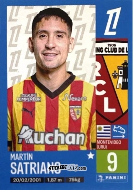 Figurina Martín Satriano - Foot 2024-2025
 n. 147 - Panini