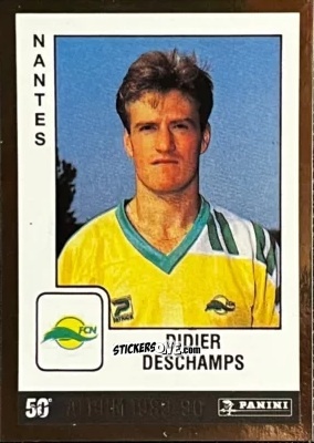 Cromo Didier Deschamps - Foot 2024-2025
 n. 151 - Panini