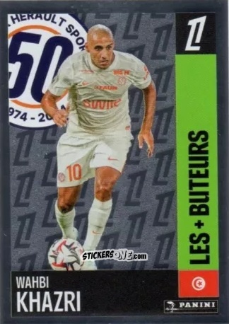 Figurina Wahbi Khazri (Montpellier HSC) - Foot 2024-2025
 n. 207 - Panini