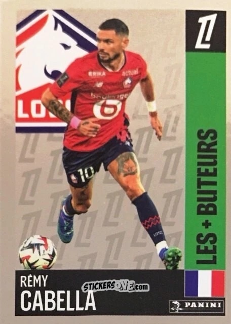 Cromo Rémy Cabella (LOSC Lille) - Foot 2024-2025
 n. 208 - Panini