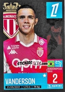 Sticker Vanderson - Foot 2024-2025
 n. 248 - Panini