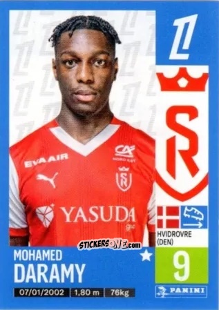 Figurina Mohamed Daramy - Foot 2024-2025
 n. 396 - Panini