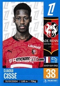 Cromo Djaoui Cissé - Foot 2024-2025
 n. 416 - Panini