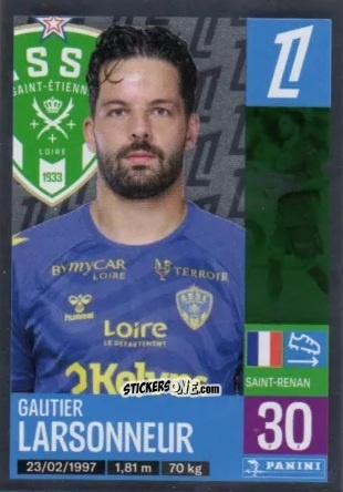 Cromo Gautier Larsonneur - Foot 2024-2025
 n. 437 - Panini