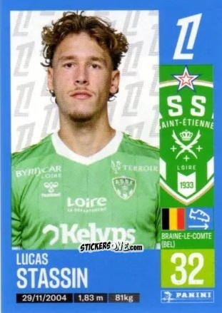 Figurina Lucas Stassin - Foot 2024-2025
 n. 459 - Panini