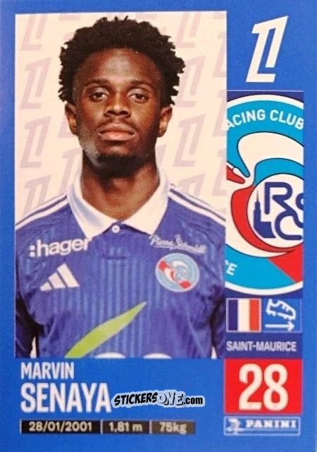 Figurina Marvin Senaya - Foot 2024-2025
 n. 469 - Panini