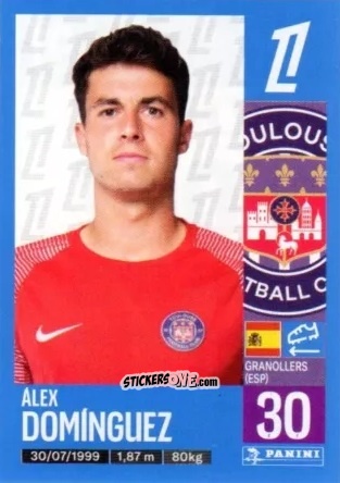 Cromo Álex Domínguez - Foot 2024-2025
 n. 491 - Panini