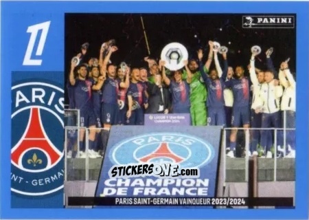 Cromo Paris-Saint-Germain - Champion 2024 - Foot 2024-2025
 n. 522 - Panini