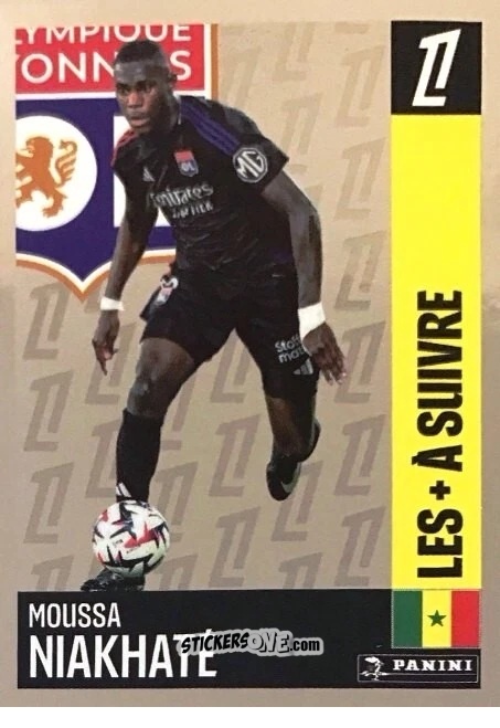 Cromo Moussa Niakhaté (Olympique Lyonnais) - Foot 2024-2025
 n. 525 - Panini