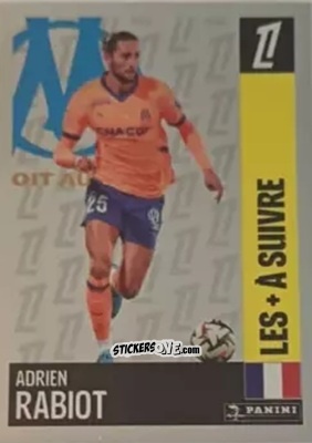 Cromo Adrien Rabiot (Olympique de Marseille) - Foot 2024-2025
 n. 526 - Panini