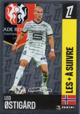 Figurina Léo Østigård (Stade Rennais FC) - Foot 2024-2025
 n. 530 - Panini