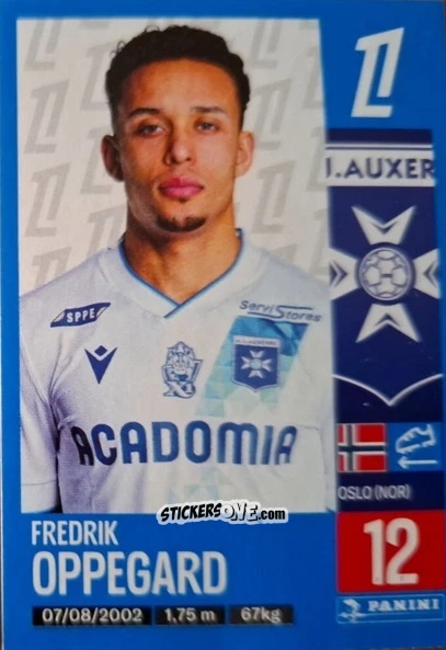 Cromo Han-Noah Massengo (AJ Auxerre) - Foot 2024-2025
 n. T2 - Panini