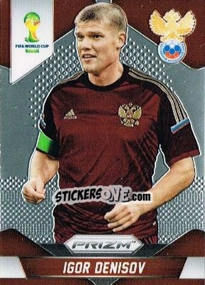 Figurina Igor Denisov - FIFA World Cup Brazil 2014. Prizm n. 166 - Panini