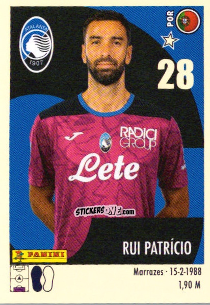 Cromo Rui Patrício - Calciatori 2024-2025 n. 6 - Panini