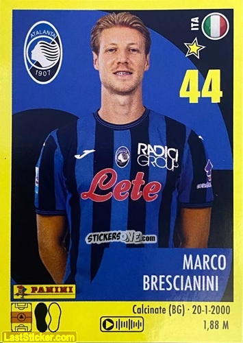 Cromo Marco Brescianini - Calciatori 2024-2025 n. 13 - Panini