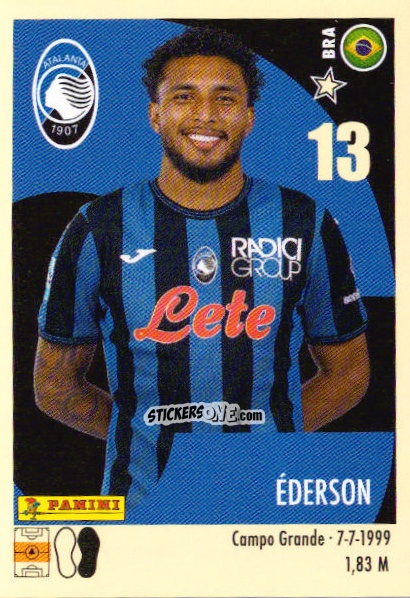 Figurina Ederson - Calciatori 2024-2025 n. 15 - Panini