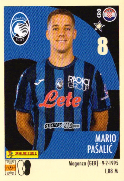 Cromo Mario Pašalić - Calciatori 2024-2025 n. 18 - Panini