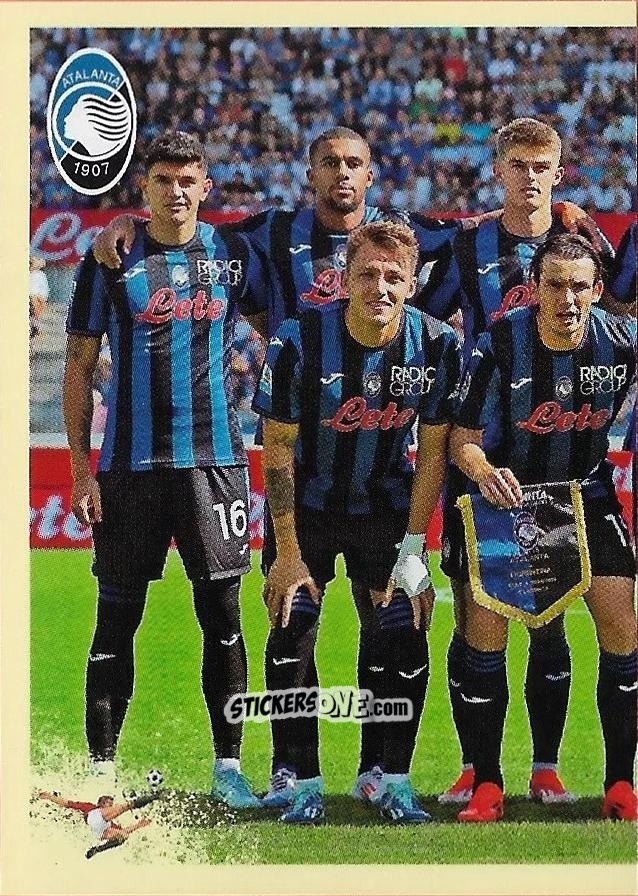 Figurina Squadra Atalanta - Calciatori 2024-2025 n. 26 - Panini