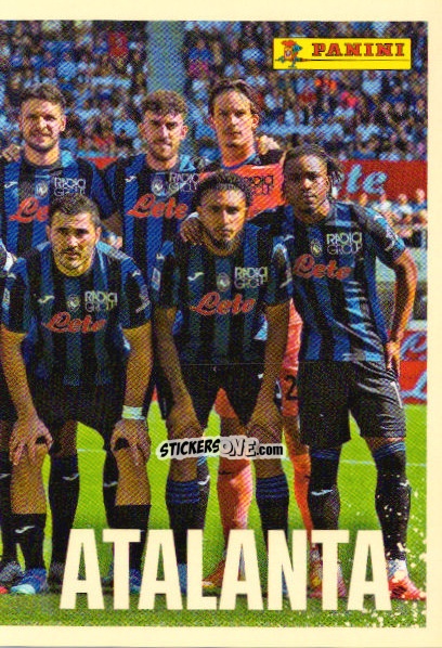 Figurina Squadra Atalanta - Calciatori 2024-2025 n. 27 - Panini