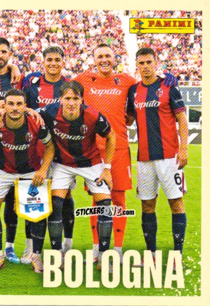 Figurina Squadra Bologna - Calciatori 2024-2025 n. 54 - Panini