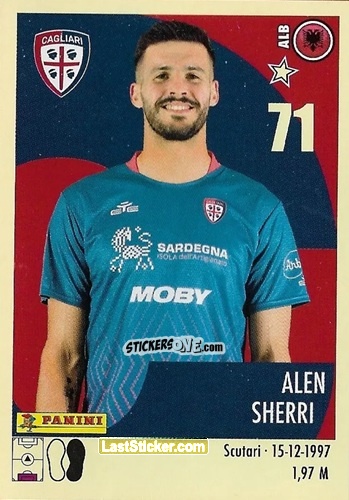 Cromo Alen Sherri - Calciatori 2024-2025 n. 60 - Panini