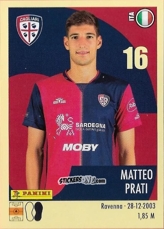 Cromo Matteo Prati - Calciatori 2024-2025 n. 71 - Panini