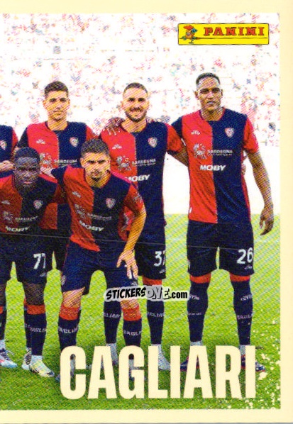 Figurina Squadra Cagliari - Calciatori 2024-2025 n. 81 - Panini