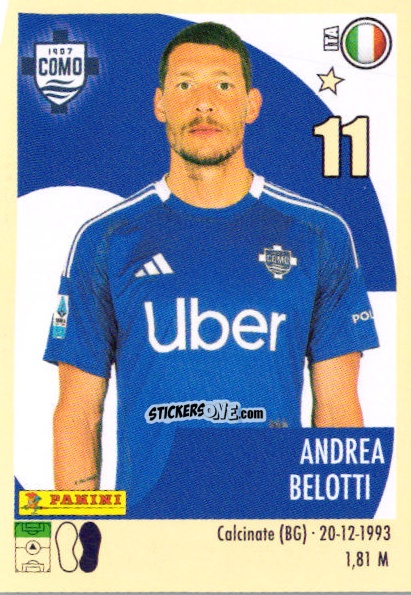 Figurina Andrea Belotti - Calciatori 2024-2025 n. 101 - Panini