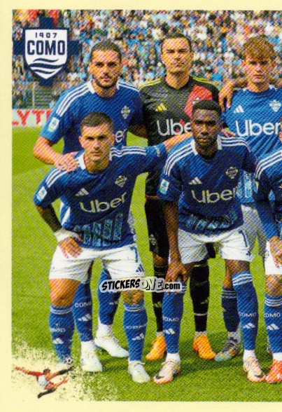Figurina Squadra Como - Calciatori 2024-2025 n. 107 - Panini
