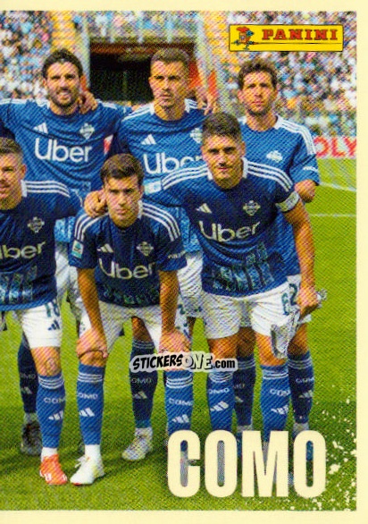 Figurina Squadra Como - Calciatori 2024-2025 n. 108 - Panini