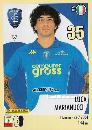 Figurina Luca Marianucci