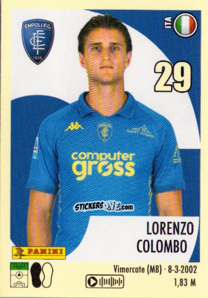 Figurina Lorenzo Colombo - Calciatori 2024-2025 n. 128 - Panini