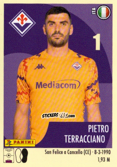 Cromo Pietro Terracciano - Calciatori 2024-2025 n. 141 - Panini