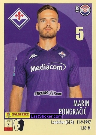 Cromo Marin Pongračić - Calciatori 2024-2025 n. 147 - Panini