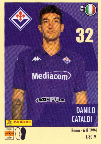 Cromo Danilo Cataldi - Calciatori 2024-2025 n. 152 - Panini
