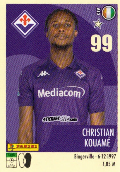 Cromo Christian Kouamé - Calciatori 2024-2025 n. 157 - Panini