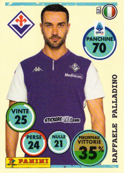 Cromo Raffaele Palladino (Allenatore) - Calciatori 2024-2025 n. 160 - Panini