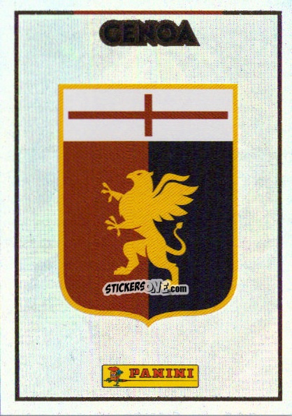 Figurina Scudetto Genoa - Calciatori 2024-2025 n. 166 - Panini
