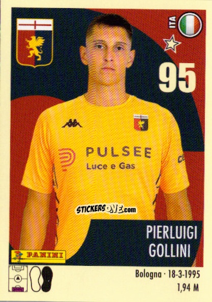 Cromo Pierluigi Gollini - Calciatori 2024-2025 n. 167 - Panini