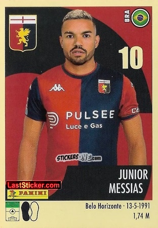 Cromo Junior Messias - Calciatori 2024-2025 n. 183 - Panini