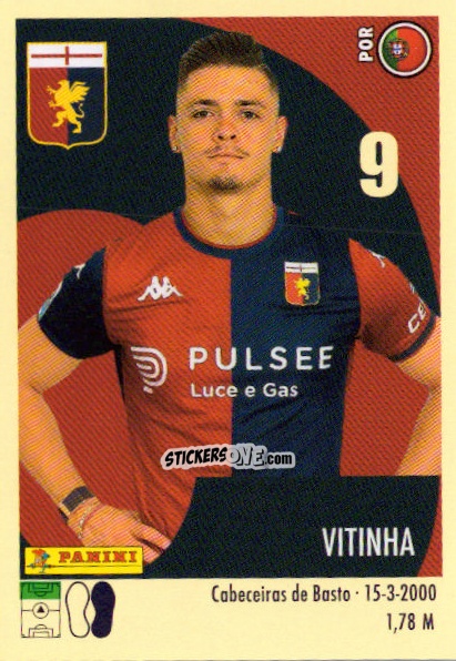 Cromo Vitinha - Calciatori 2024-2025 n. 185 - Panini