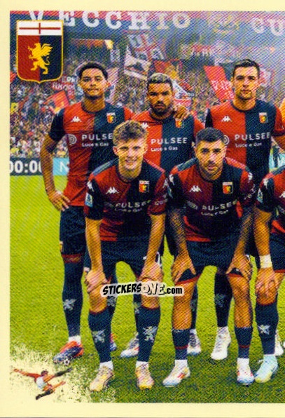 Cromo Squadra Genoa - Calciatori 2024-2025 n. 188 - Panini
