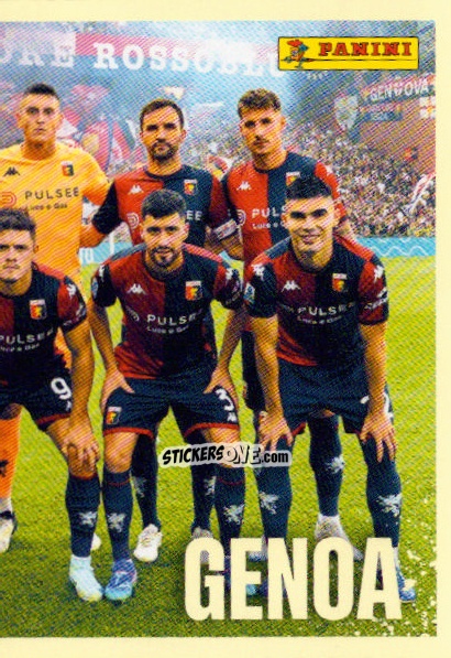 Cromo Squadra Genoa - Calciatori 2024-2025 n. 189 - Panini