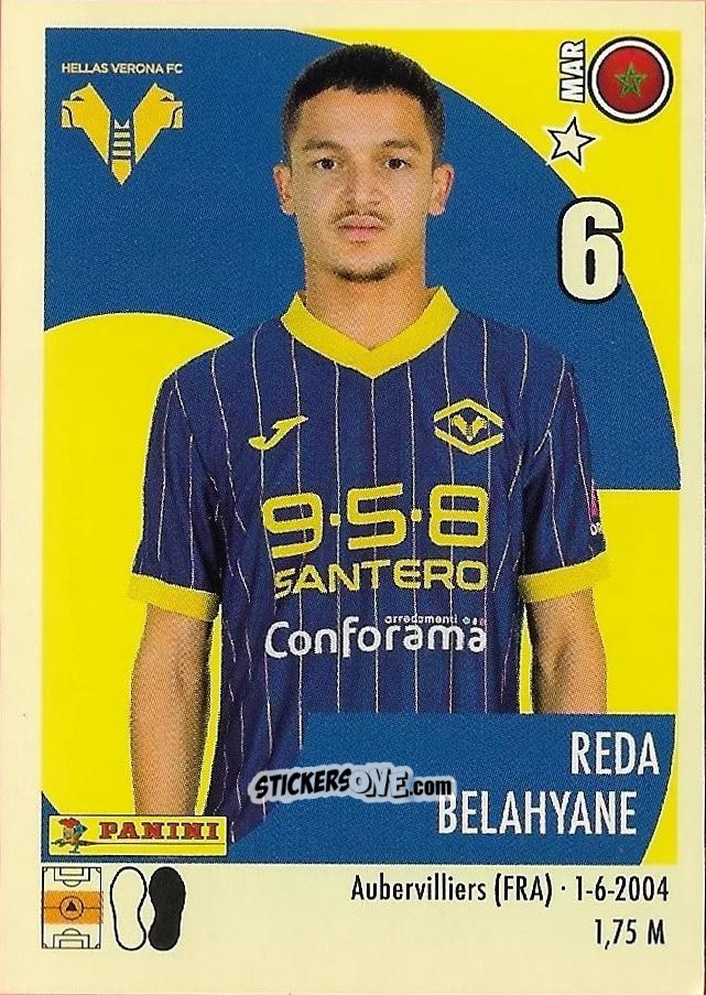 Sticker Reda Belahyane - Calciatori 2024-2025 n. 207 - Panini