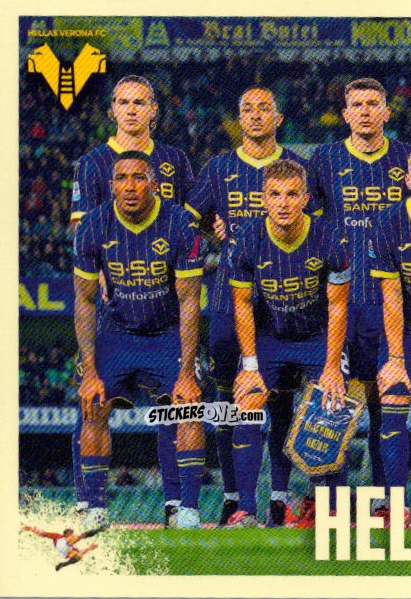 Cromo Squadra Hellas - Calciatori 2024-2025 n. 215 - Panini